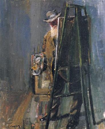 Selfportrait of Christian Krohg, Christian Krohg